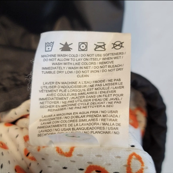 Jordan Like Mike Gatorade Coaches Jacket Black Orange Retro JumpMan Windbreaker - Picture 10 of 10